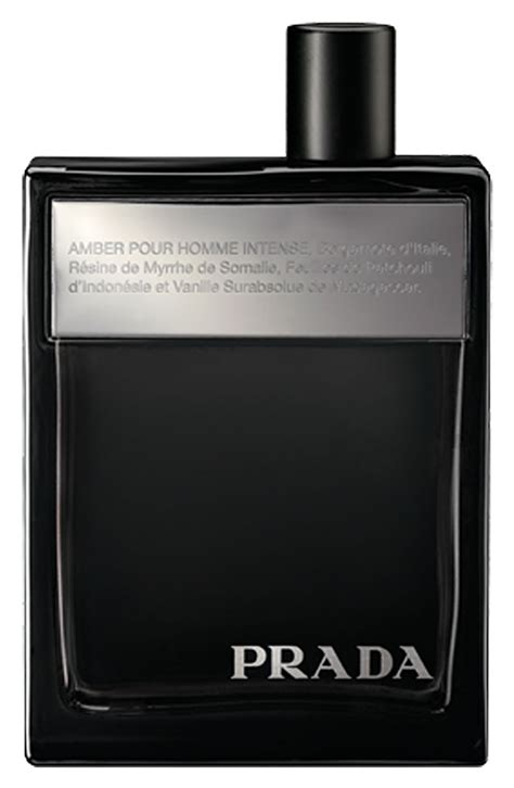 Prada intense amber pour homme